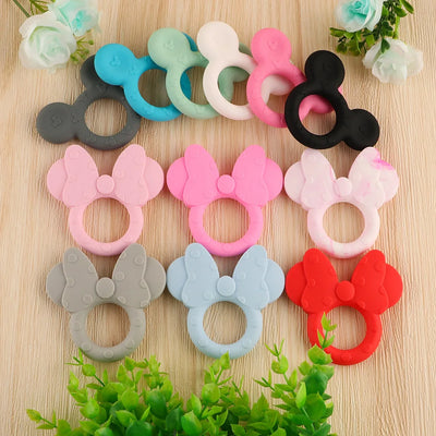 Necklace Accessories Kovict Silicone Cartoon Mouse Animal Food Grade