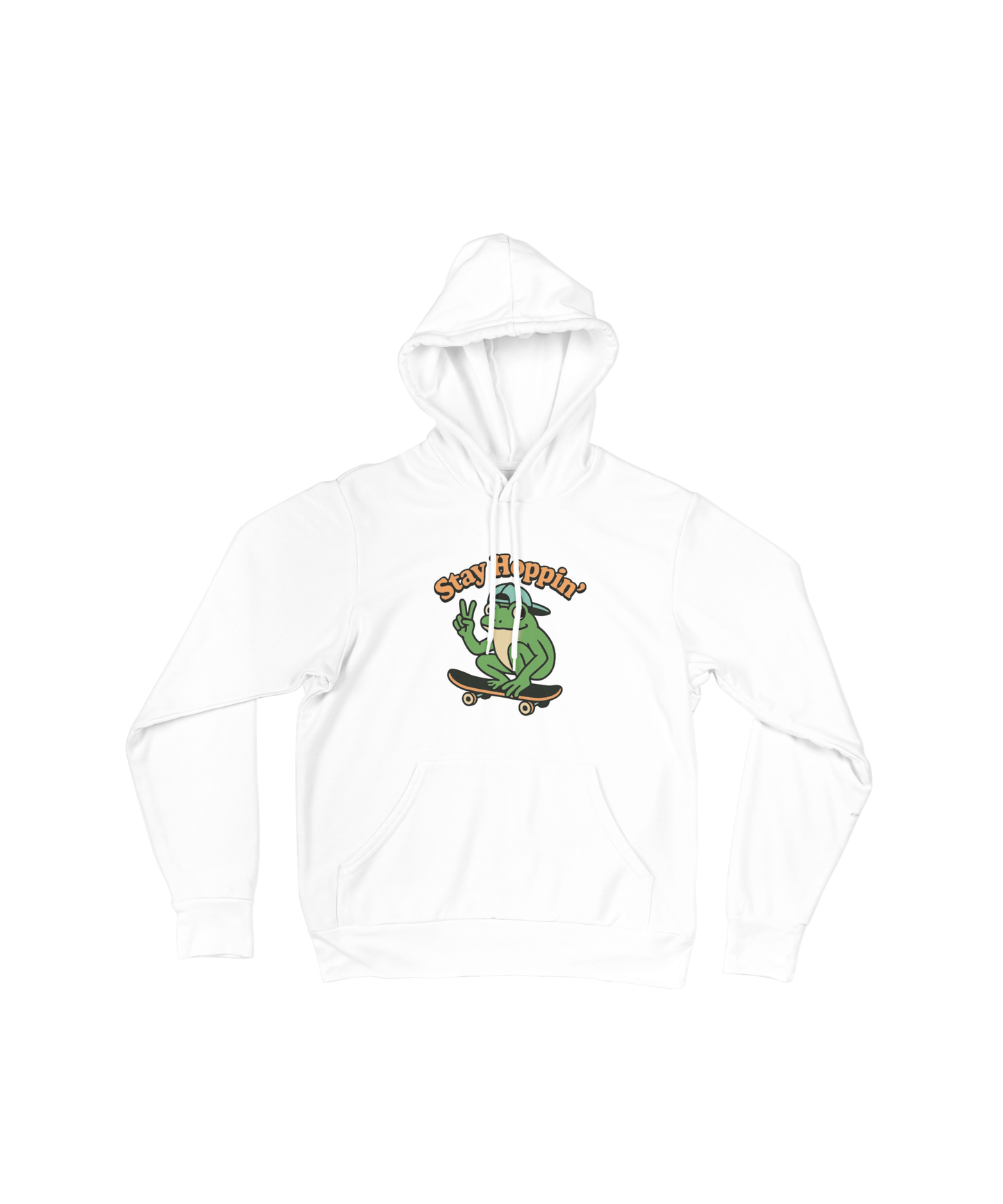 White hoodie
