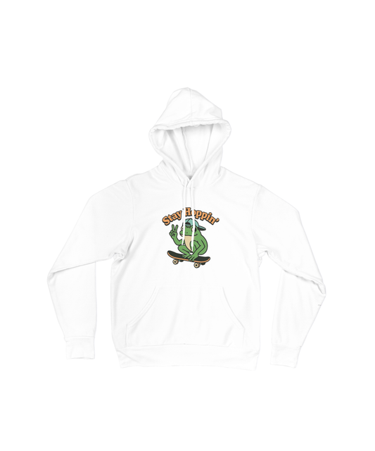 White hoodie